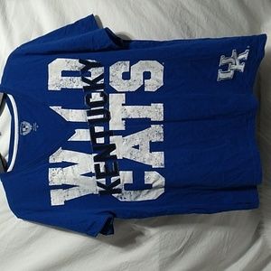 NWOT Kentucky Wildcats The License House V Neck Tee Sz.XL